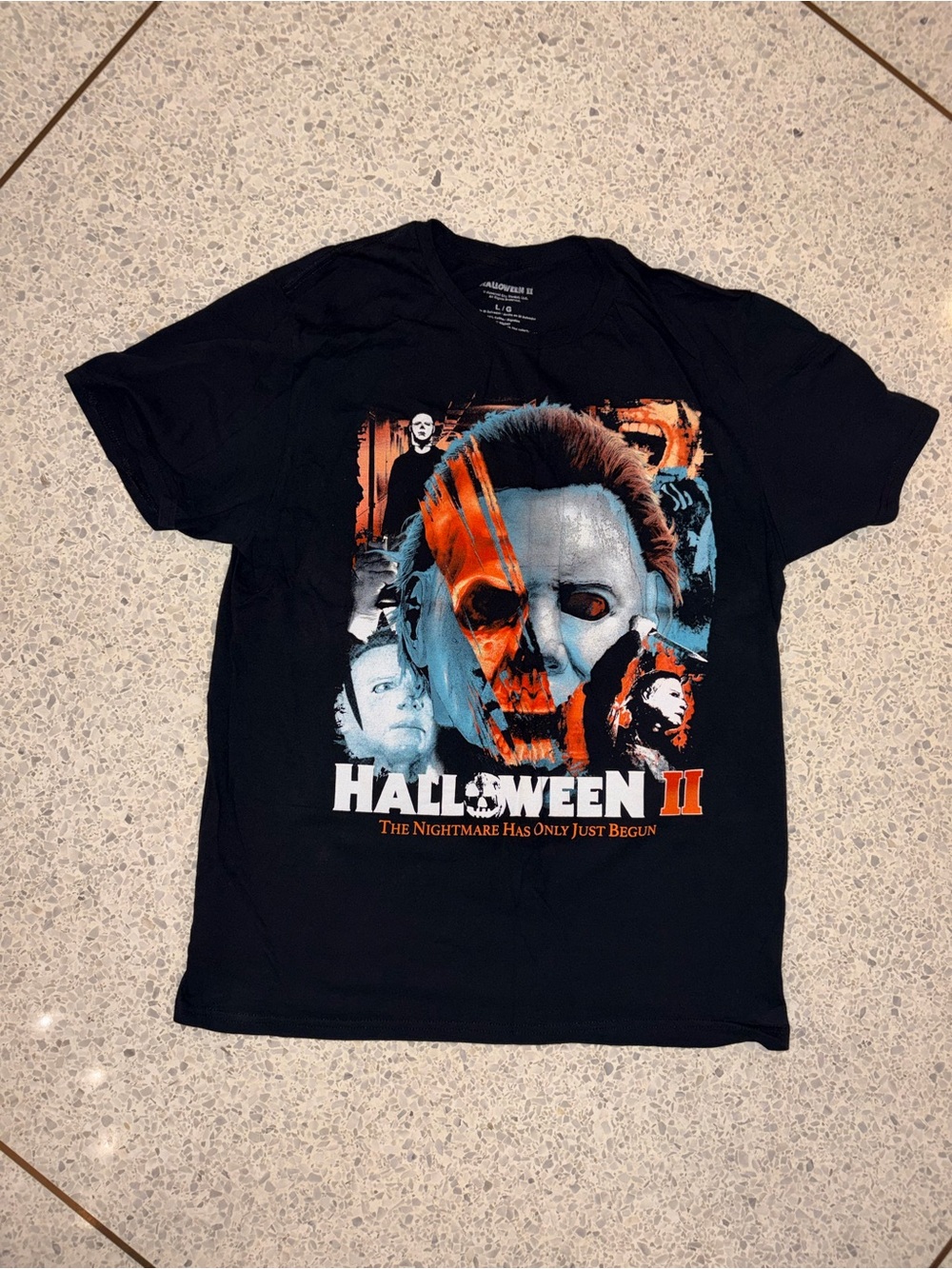 Halloween II Graphic Short Sleeve Tee - Black